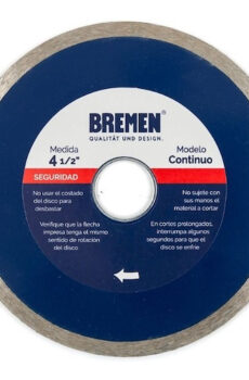 Disco Diamantado Continuo 115MM  BREMEN