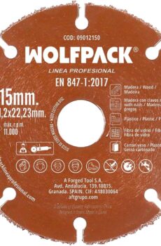 Disco Corte Madera 115mm Especial Madera