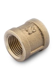 Cupla 1/2"  Bronce Roscado