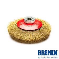 Cepillo Circular Rizado para Amoladora Angular 4" BREMEN
