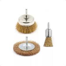 Cepillo p/ Taladro x 3 Piezas