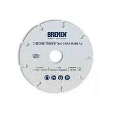 Disco de Tungsteno para Madera 115MM  BREMEN