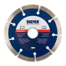 Disco Diamantado Segmentado 41/2"  BREMEN