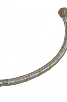 Flexible Enmallado E Gas 1/2" x 100cm