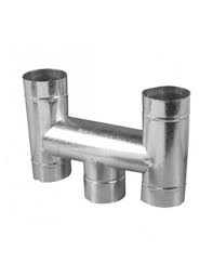 SOMBRERO "H" 3"      ZINC