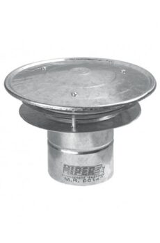 SOMBRERO DOS AROS 6"     ZINC