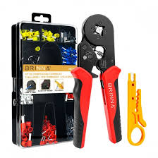 CRIMPEADORA TIFF + 1200 TERMINALES  HB-105 BRINNA